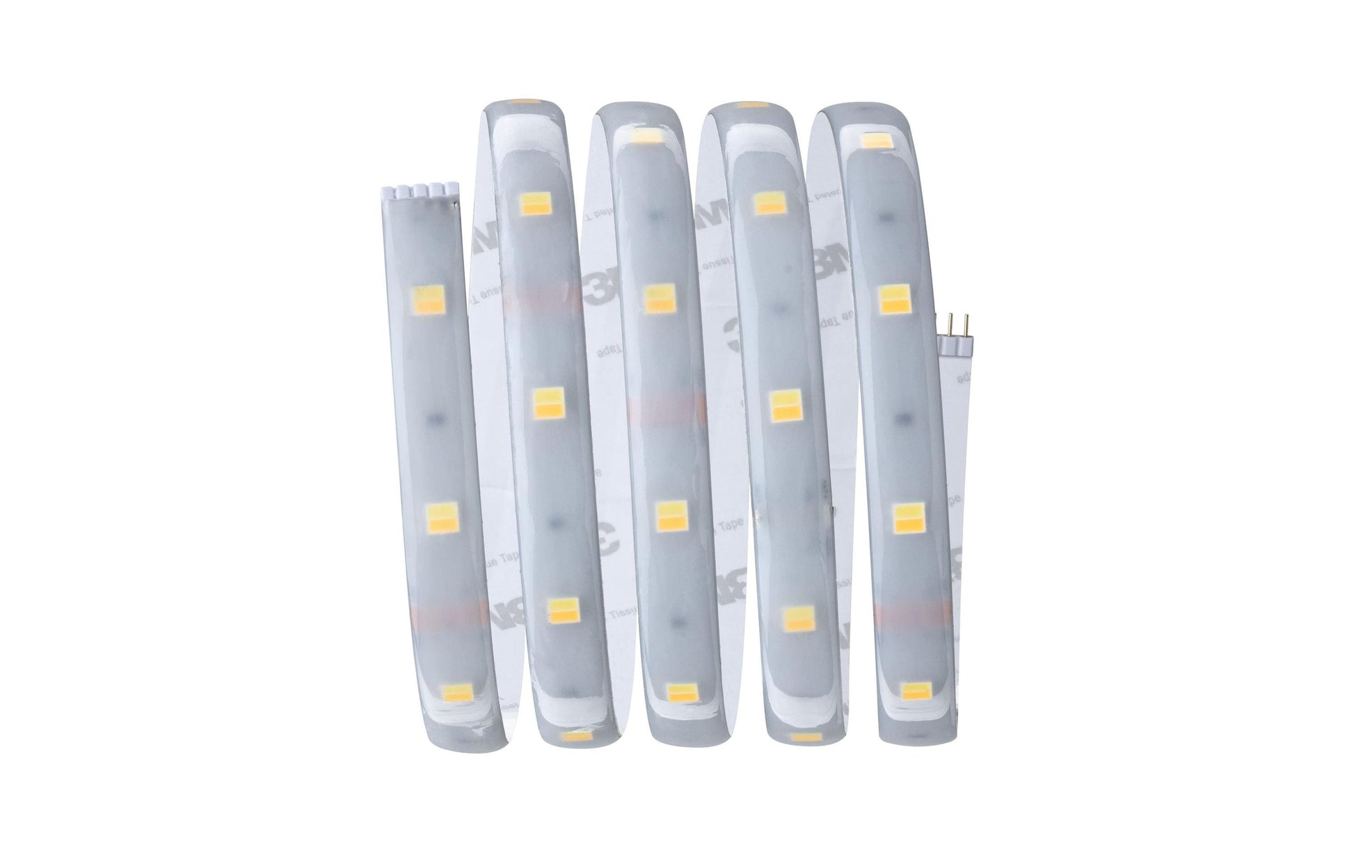 Paulmann LED-Strip MaxLED 250 – Basisset, 1,5 m, 405 lm, 5,5 W, 2700–6500 K, dimmbar, IP44, weiss, inkl. Fernbedienung