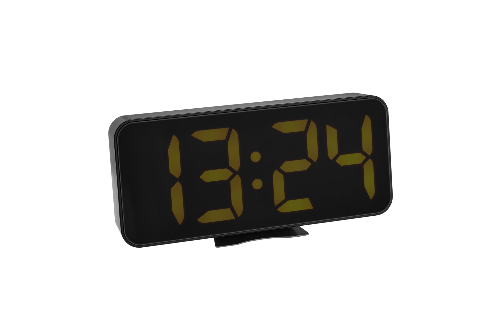 TFA-Dostmann Digitalwecker – Snooze, Thermometer, 17,8 × 8,4 × 3,6 cm, Schwarz
