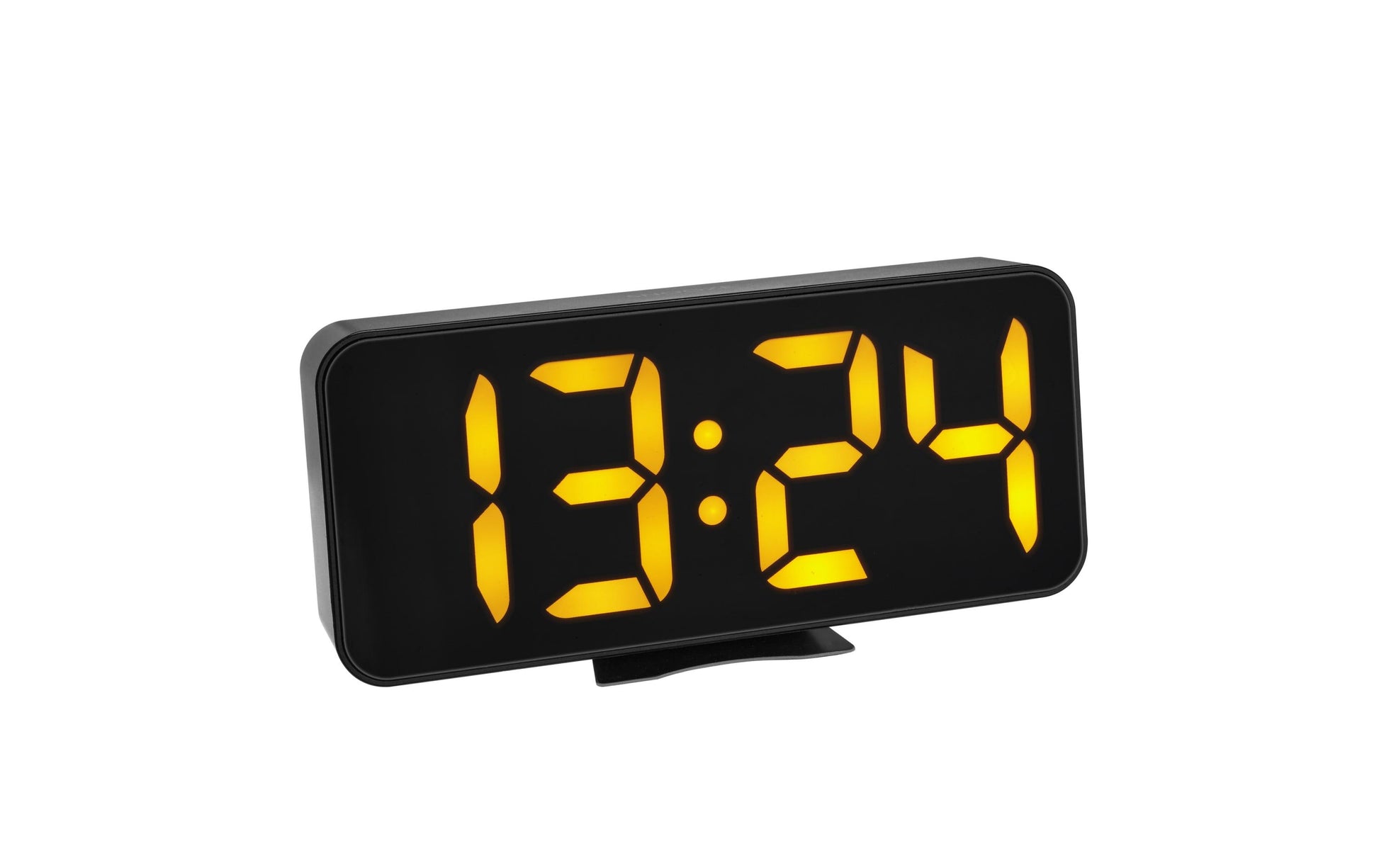 TFA-Dostmann Digitalwecker – Snooze, Thermometer, 17,8 × 8,4 × 3,6 cm, Schwarz