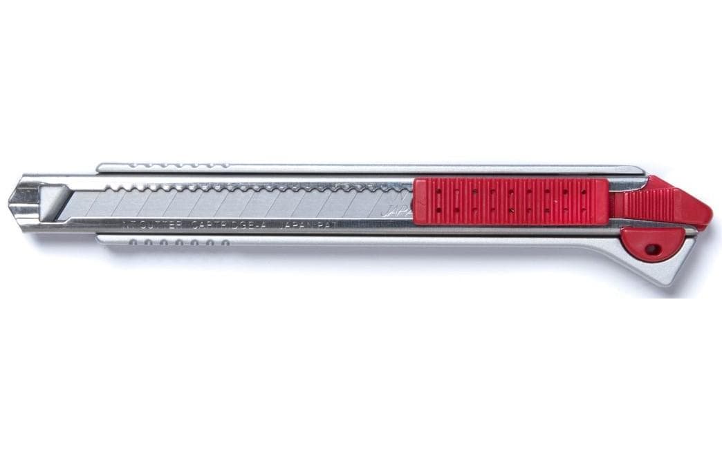 NT Cutter A-1000RP Abbrechmesser – 9 mm, Silber