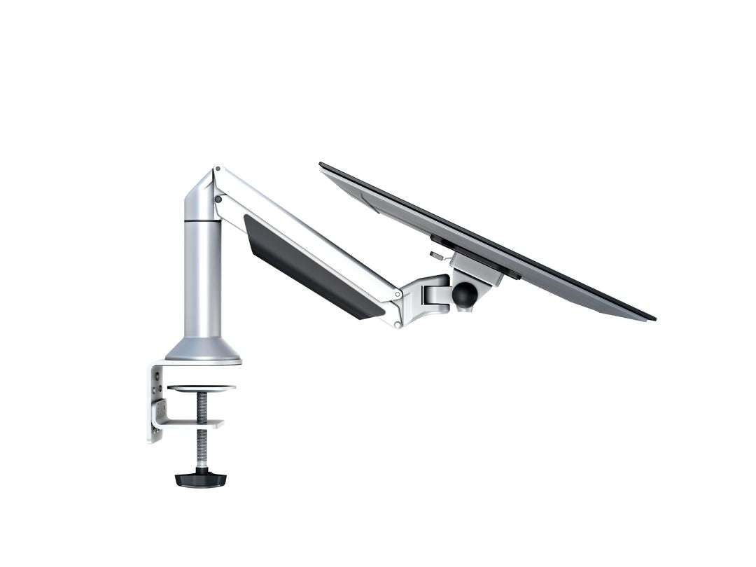 Multibrackets MB Gasgelenk 9376 – Monitorarm, bis 32", VESA 100 × 100 mm, 10 kg, drehbar, silber