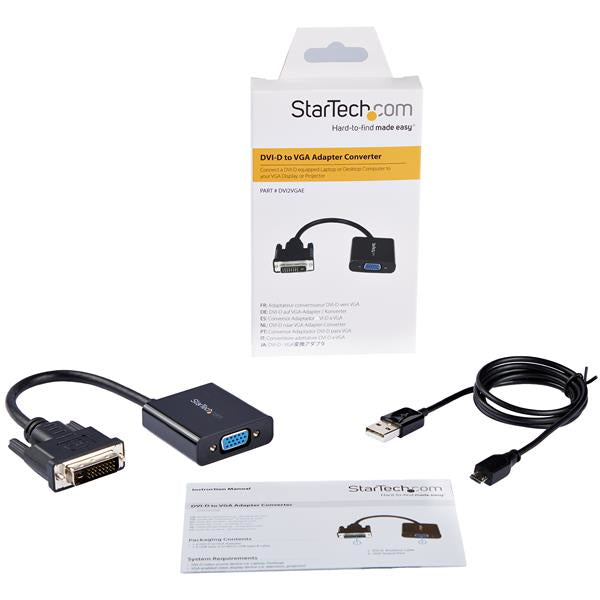 StarTech.com DVI-D auf VGA Adapter, aktiv