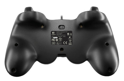 Logitech G F310 – Gamepad – USB (kabelgebunden), Analoge Sticks – für PC (Windows), Schwarz/Blau