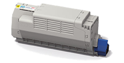 OKI Toner – gelb, 6000 Seiten – für Farb-Laserdrucker/Multifunktionsgeräte