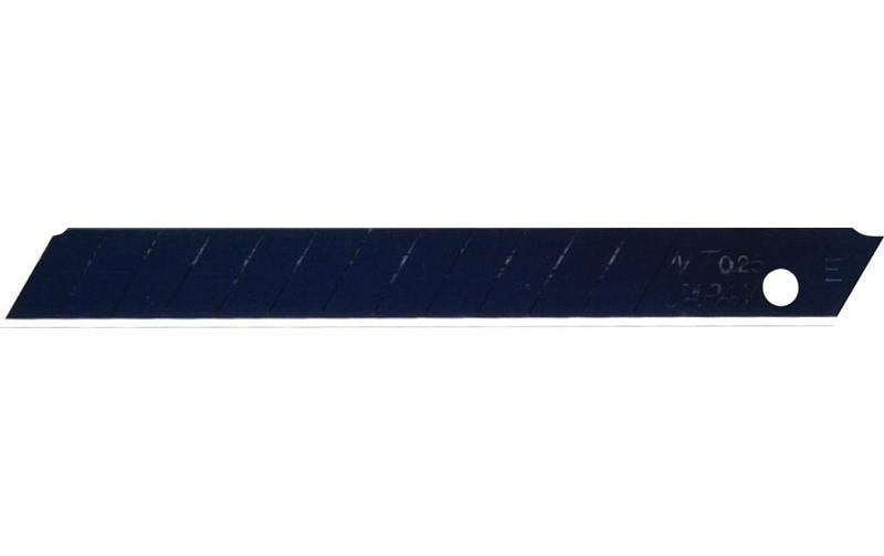 NT Cutter Ersatzklingen BA-53P – 9 mm, Schwarz, 50 Stück