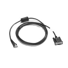Zebra RS-232-Kabel – für Cradle Host – Schwarz