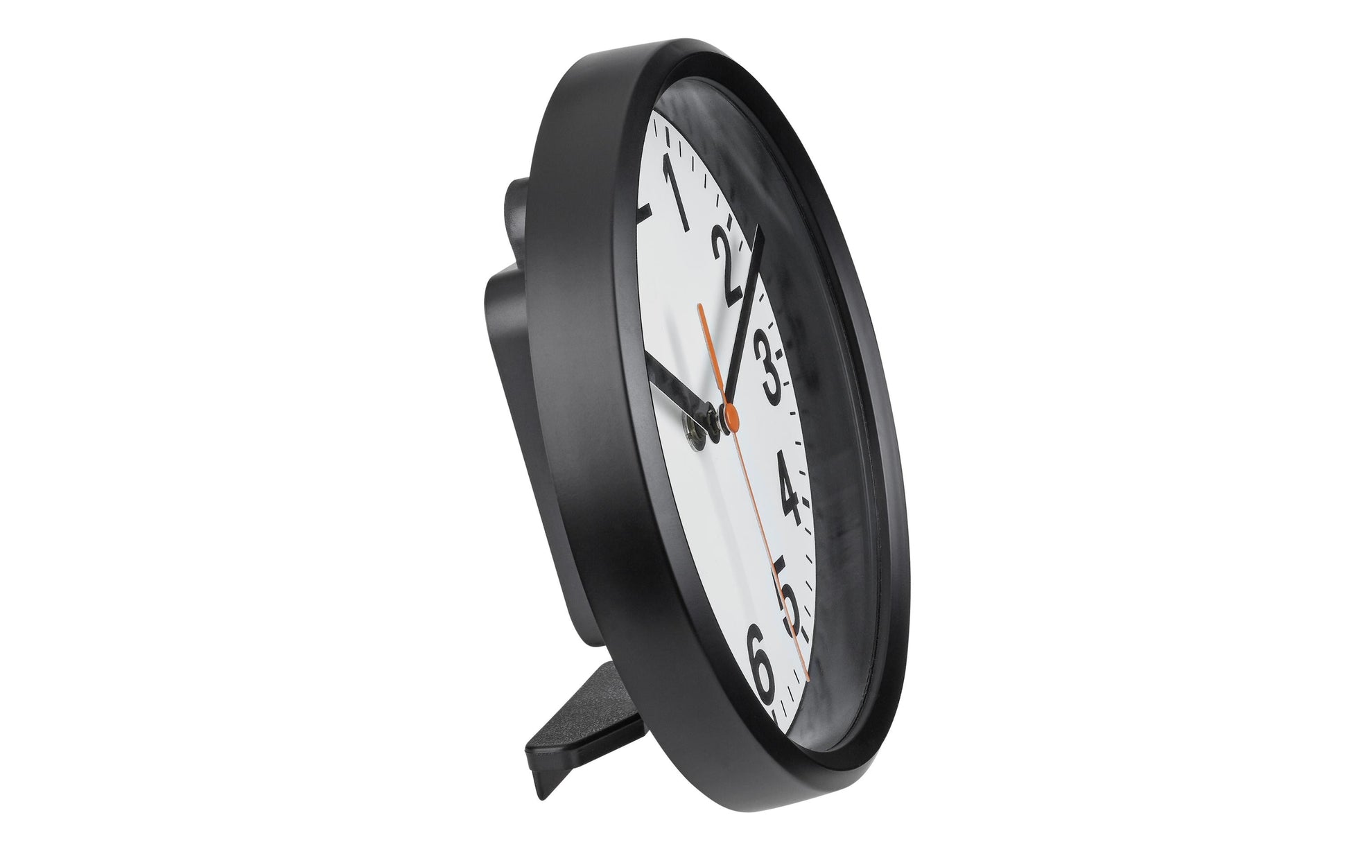 TFA-Dostmann TFA Dostmann Wanduhr – Funk, analog, Ø 17,7 cm, schwarz/weiß, Glas