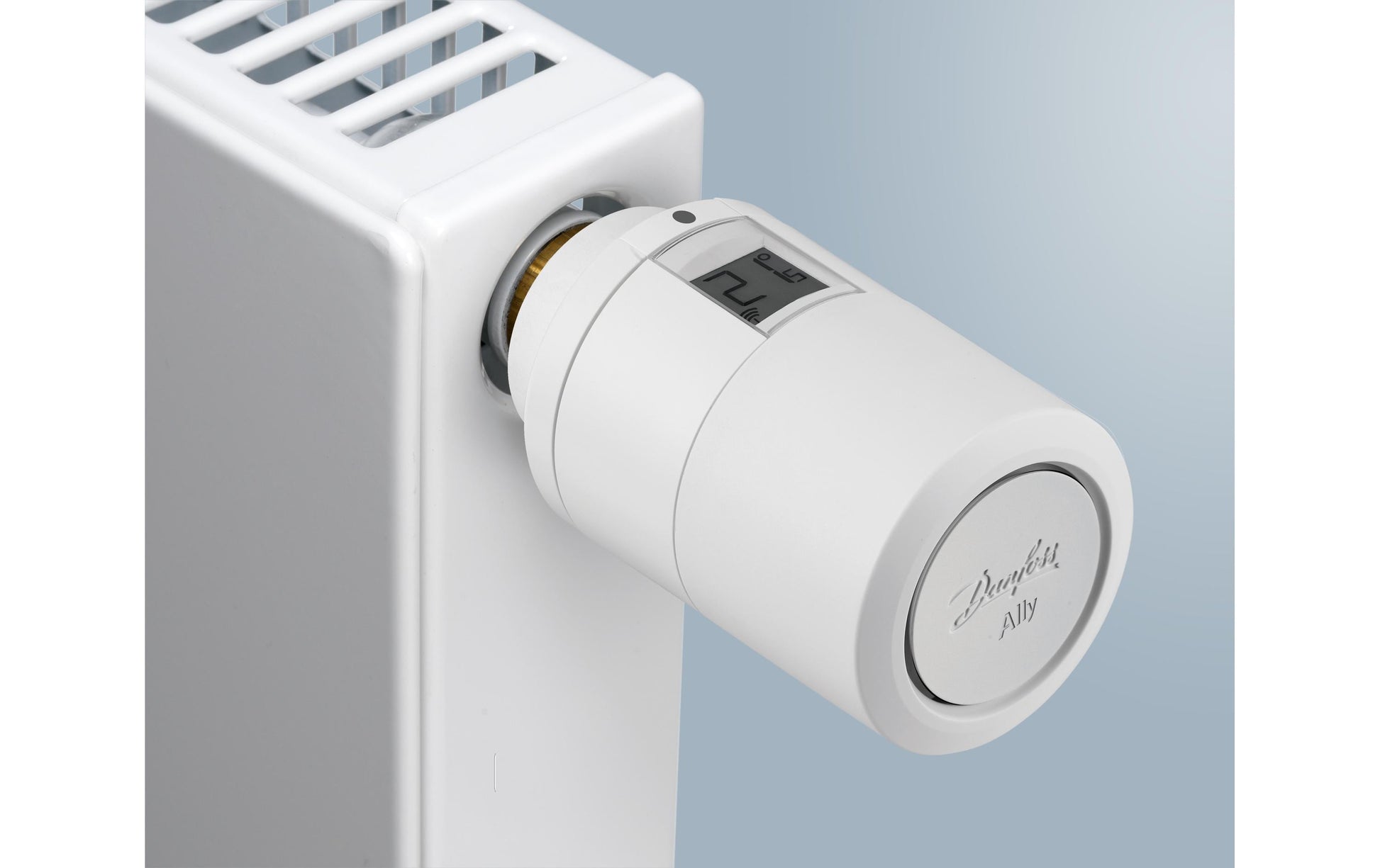 Danfoss Ally – Smart-Hub/Bridge – Zigbee, LAN, Temperatursensor – für Alexa, Google Assistant