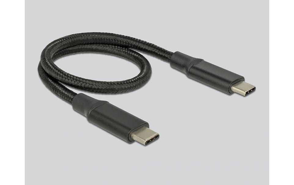 DeLOCK 1-Bay SSD-Gehäuse – USB 3.2 Gen 2 (10 Gbit/s), USB-C, für M.2 NVMe/SATA (Key M)