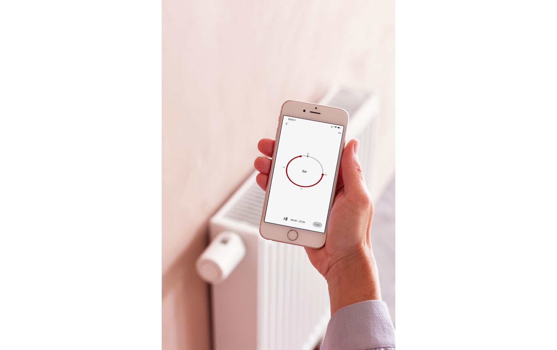 Danfoss Ally – Heizkörperthermostat – WLAN, Programmierbar – für Amazon Alexa, Google Assistant – Weiss