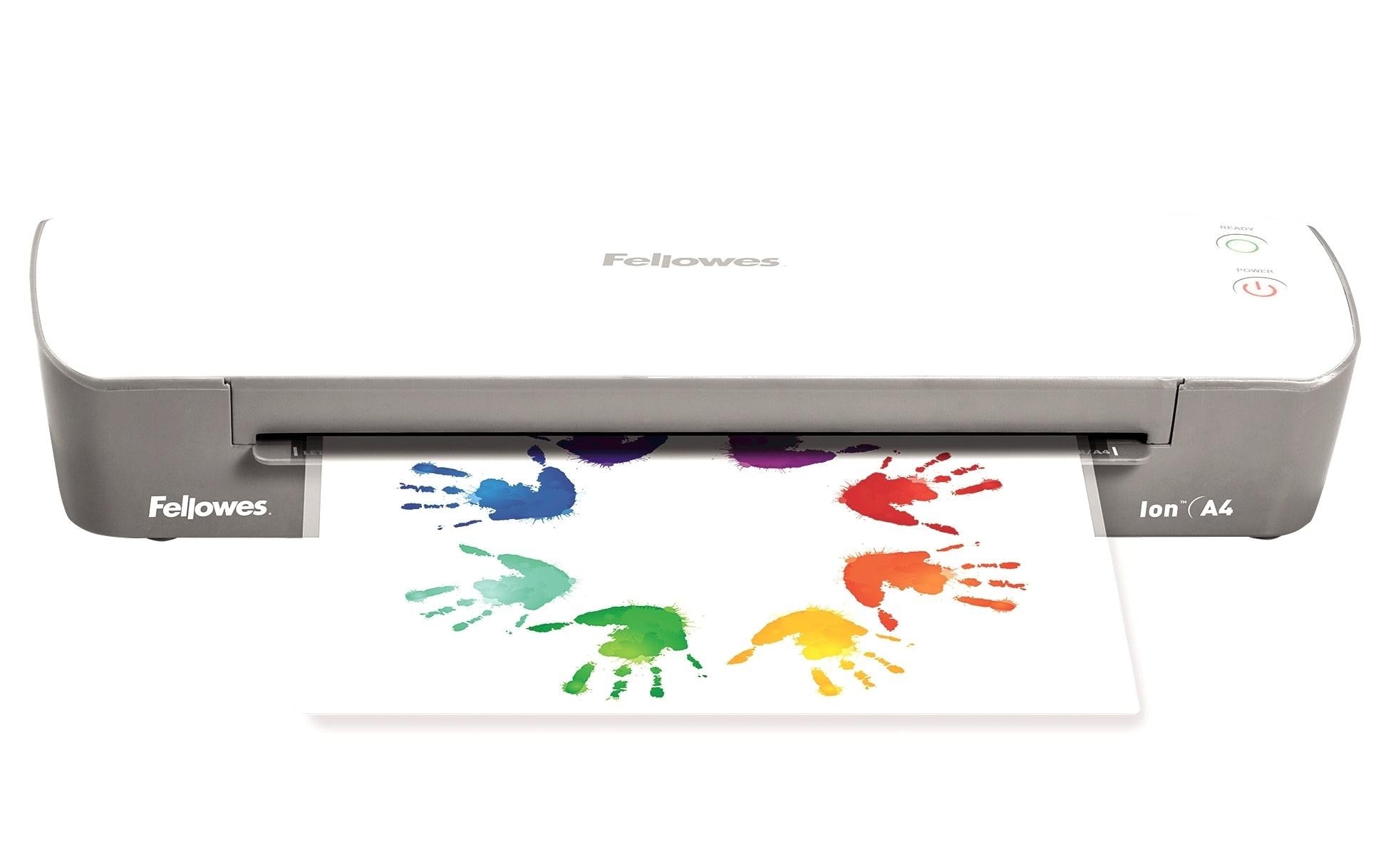 Fellowes Ion 4560001 Laminiergerät A4 – 125 µm, Automatische Abschaltung, Weiss