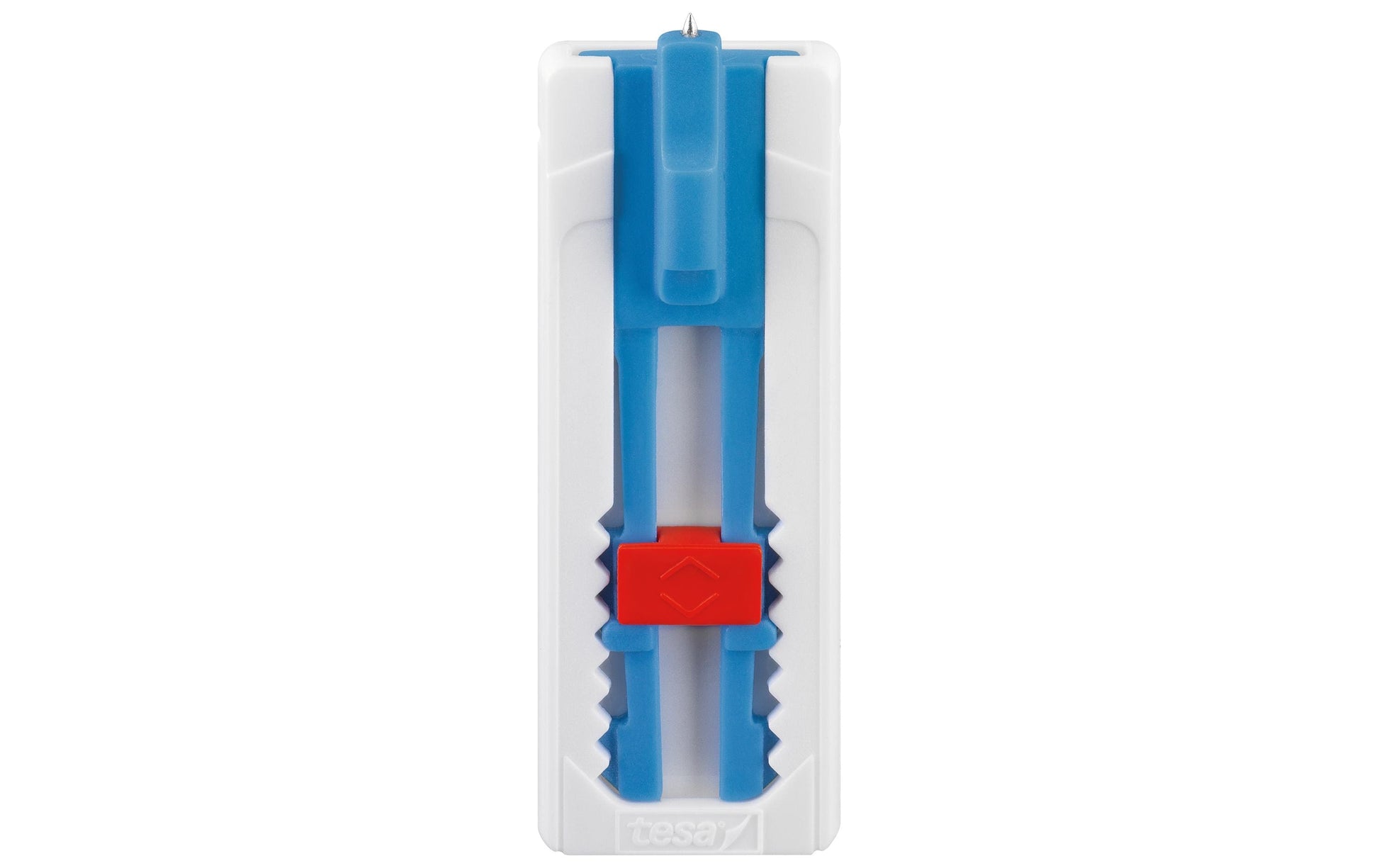 TESA Haken – Kunststoff/Metall – Blau/Weiss (2 kg) – 2 Stück