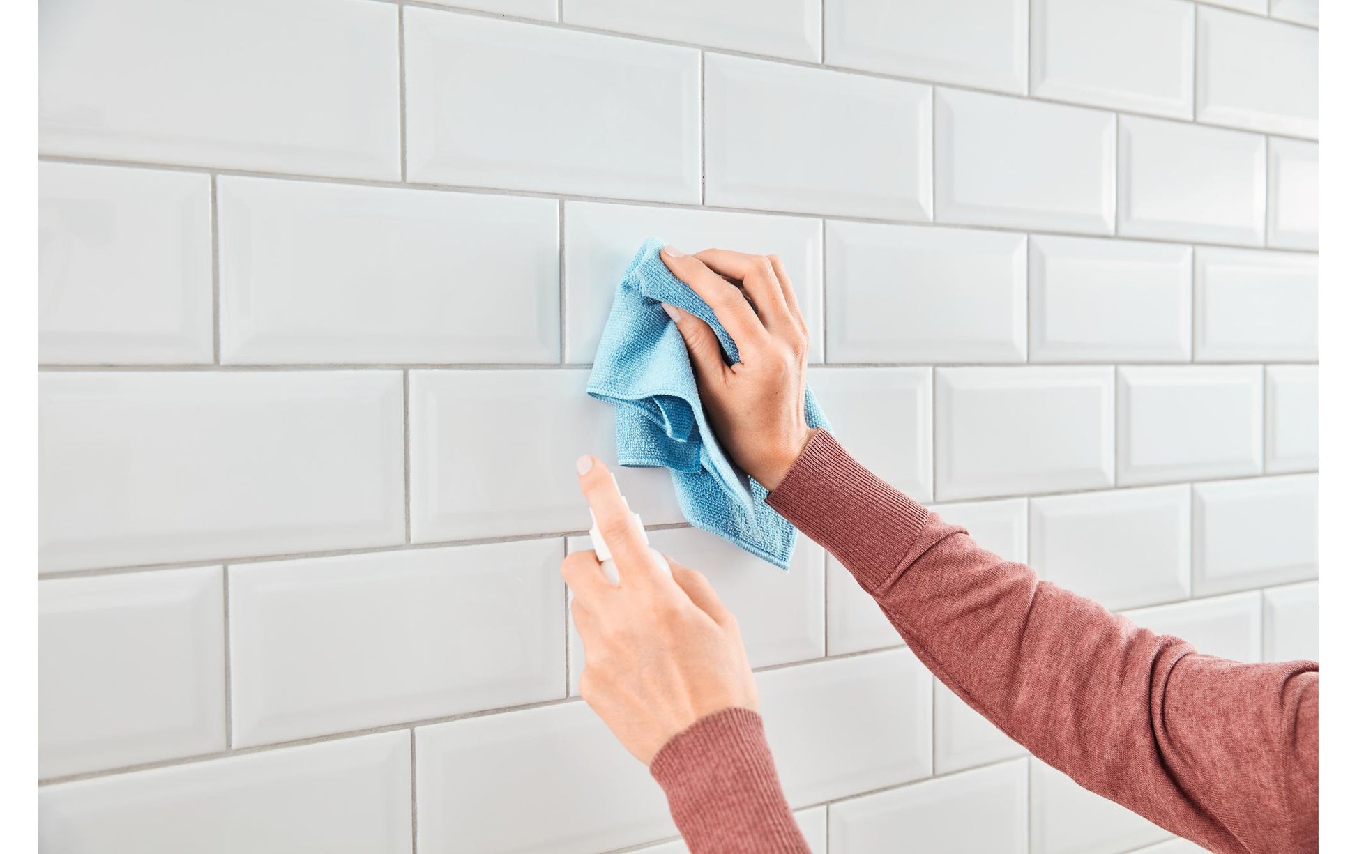 TESA Haken – Kunststoff/Metall – Blau/Weiss (2 kg) – 2 Stück