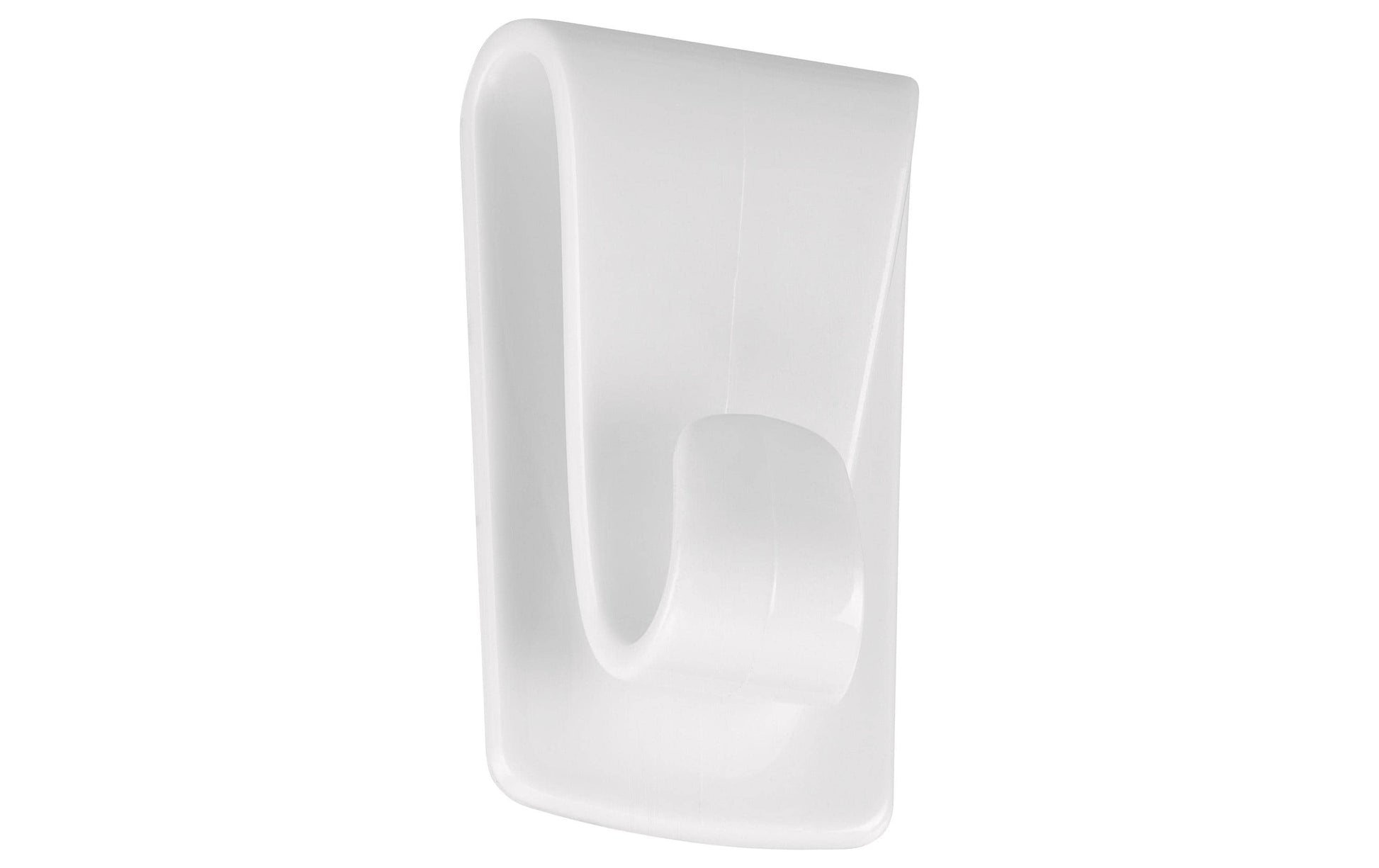 TESA Haken – weiss – selbstklebend – für Tapete und Putz – 0,5 kg – 2 Stück