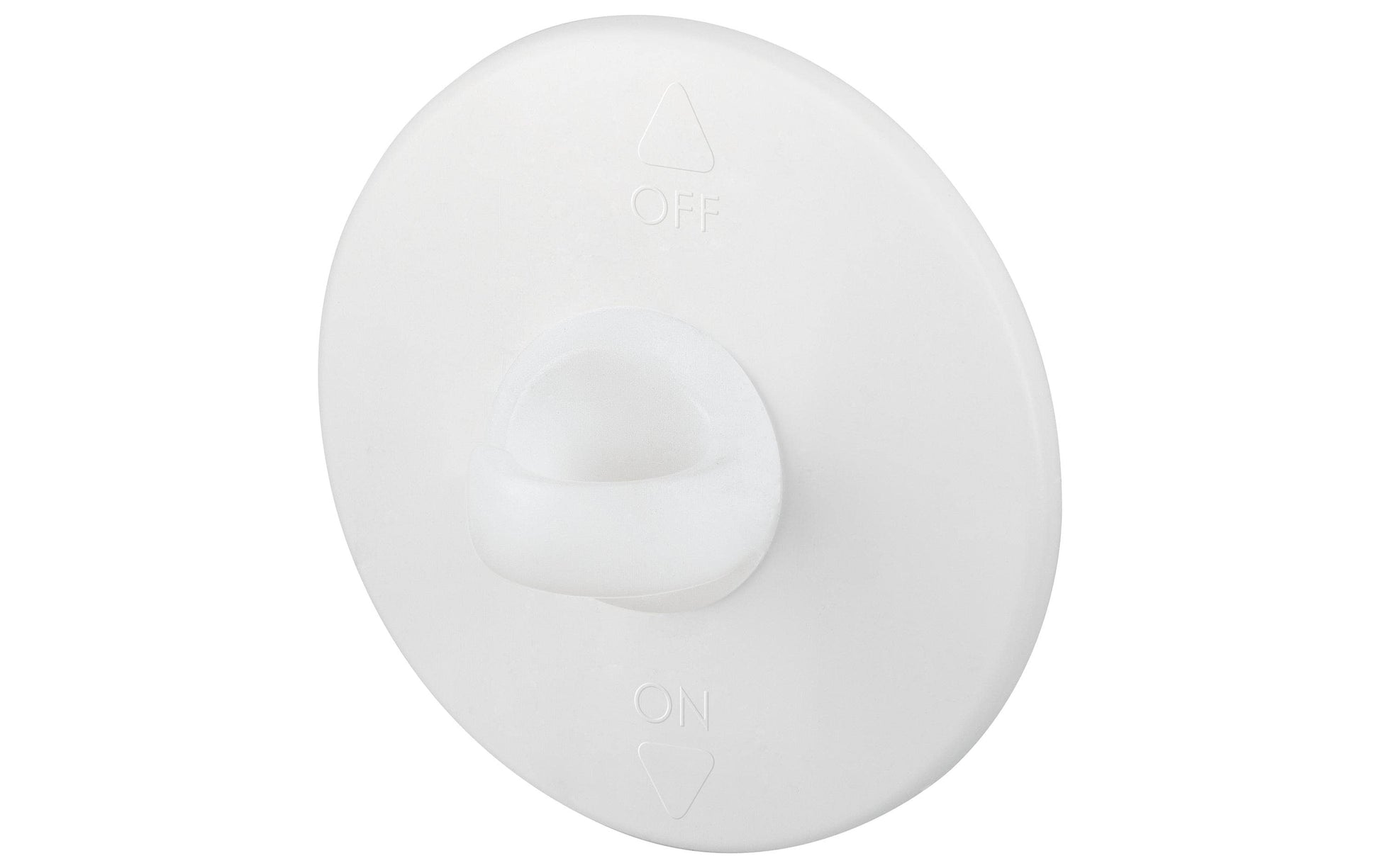 TESA Deckenhaken – Kunststoff, weiss, 12 × 14 × 2,9 cm – 1er-Pack