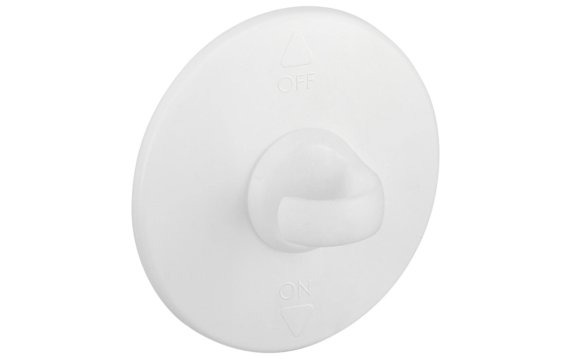 TESA Deckenhaken – Kunststoff, weiss, 12 × 14 × 2,9 cm – 1er-Pack