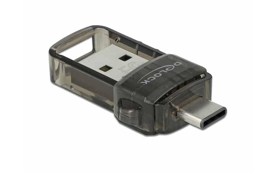 DeLOCK 61002 USB-Bluetooth-Adapter – Bluetooth 4.0, bis 10 m, USB 2.0 – Transparent