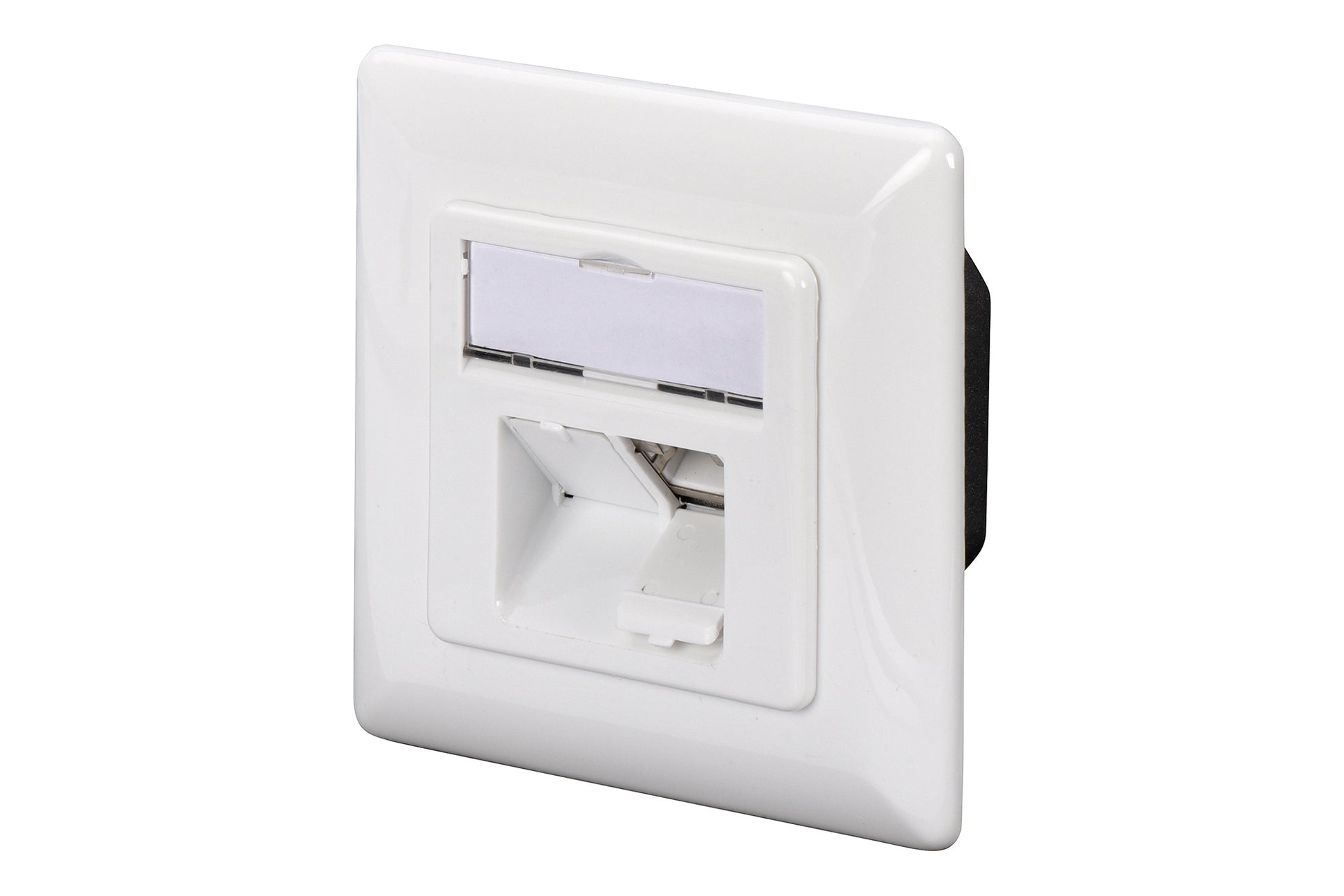 Digitus RJ-45-Kupplung – 2× RJ-45, Cat6a, Weiss, 80×80×38,5 mm