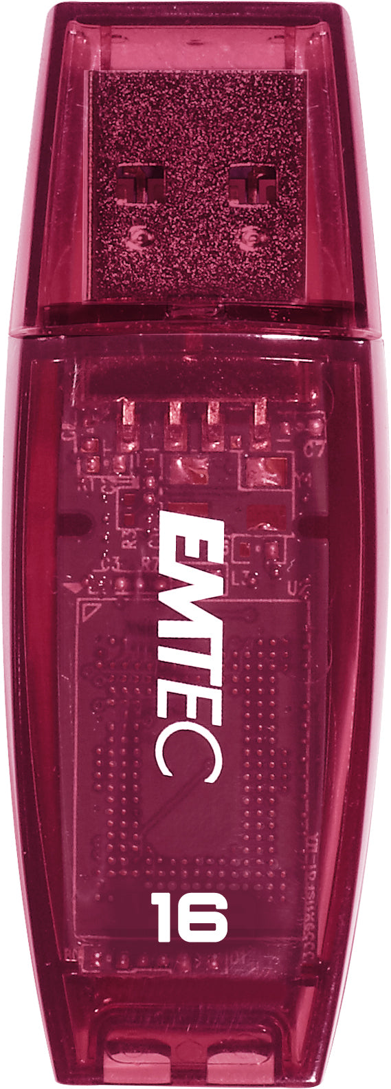 Emtec C410 USB-Stick – 16 GB, USB 2.0, rot