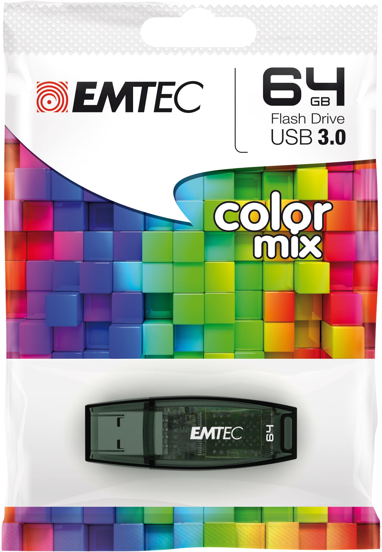 Emtec C410 USB-Stick – 64 GB, USB 3.2, grün