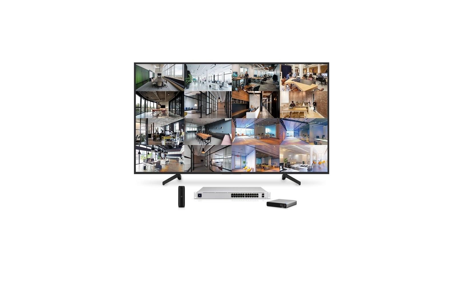 Ubiquiti UFP-VIEWPORT – Set-Back-Box, 1× Ethernet (RJ-45), PoE, Schwarz