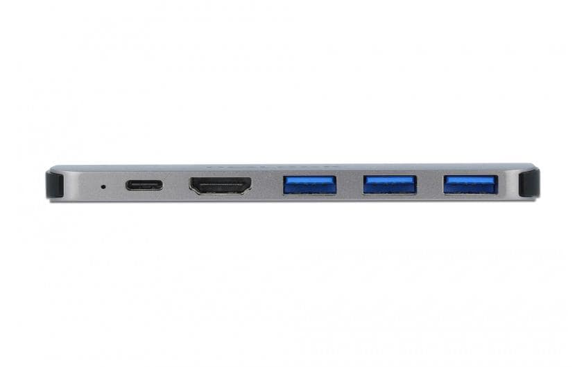 DeLOCK 87753 Dockingstation – Thunderbolt 3, 2× HDMI, 3× USB-A, 1× USB-C, 60 W PD