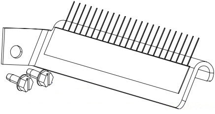 Zebra Wartungs-Kit, Antistatikbürste – für ZM400, 79854M