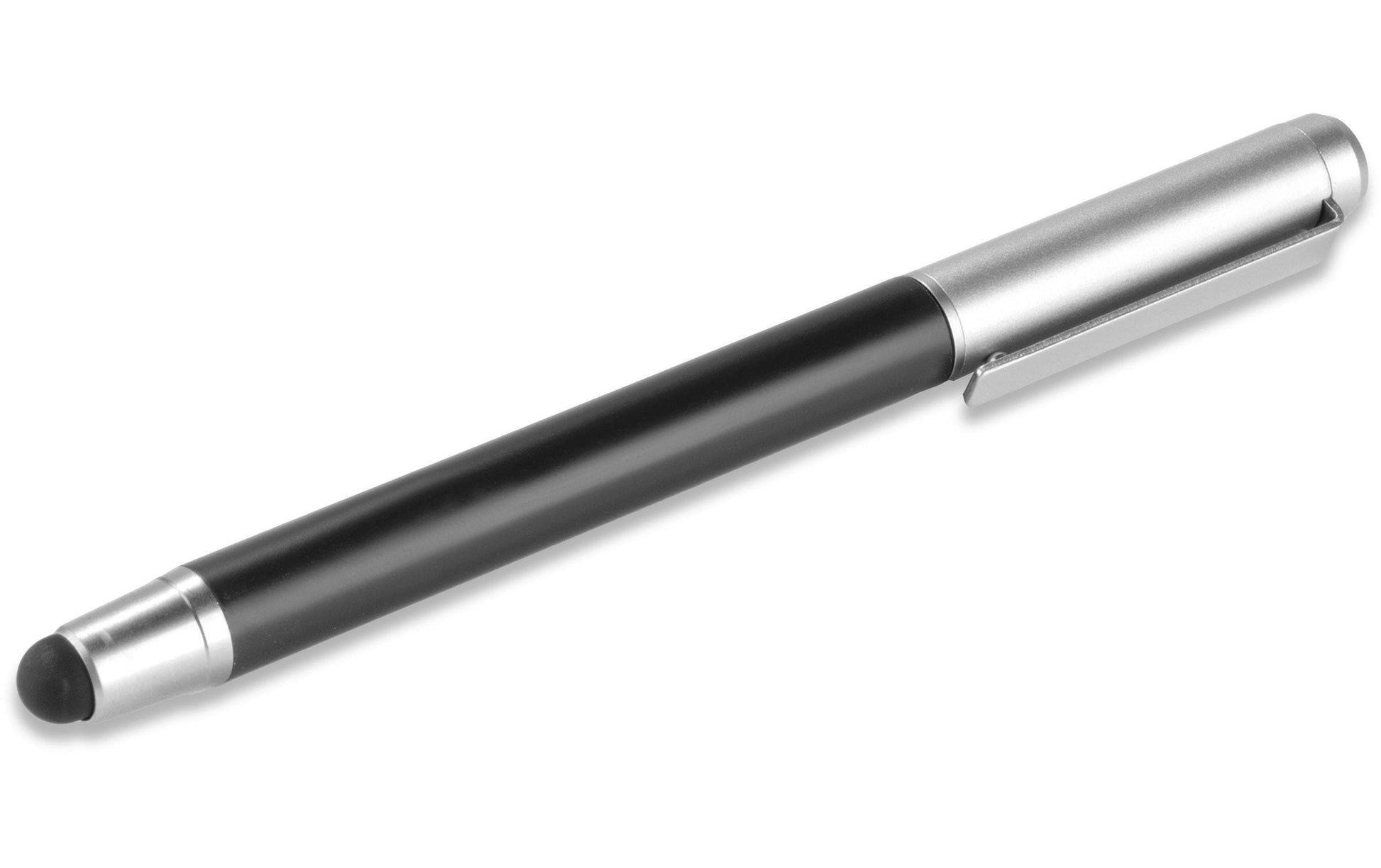 4smarts Eingabestift für kapazitive Touchscreens – mit Kugelschreiber, passiv – schwarz