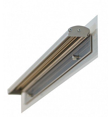 Franken Magnetischer Flipchart-Blockhalter – 5,5 × 70 cm, silber