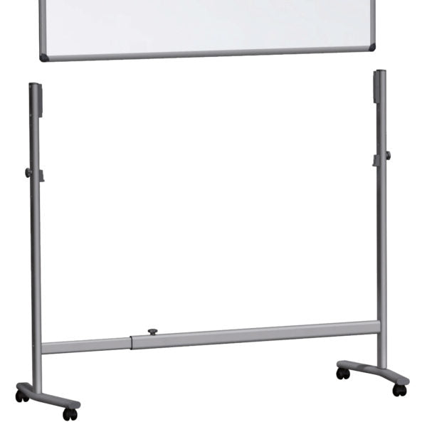 Franken Stativ STM815 – für Tafeln bis 1'550 mm Tafelbreite, mit Rollen, grau, Aluminium