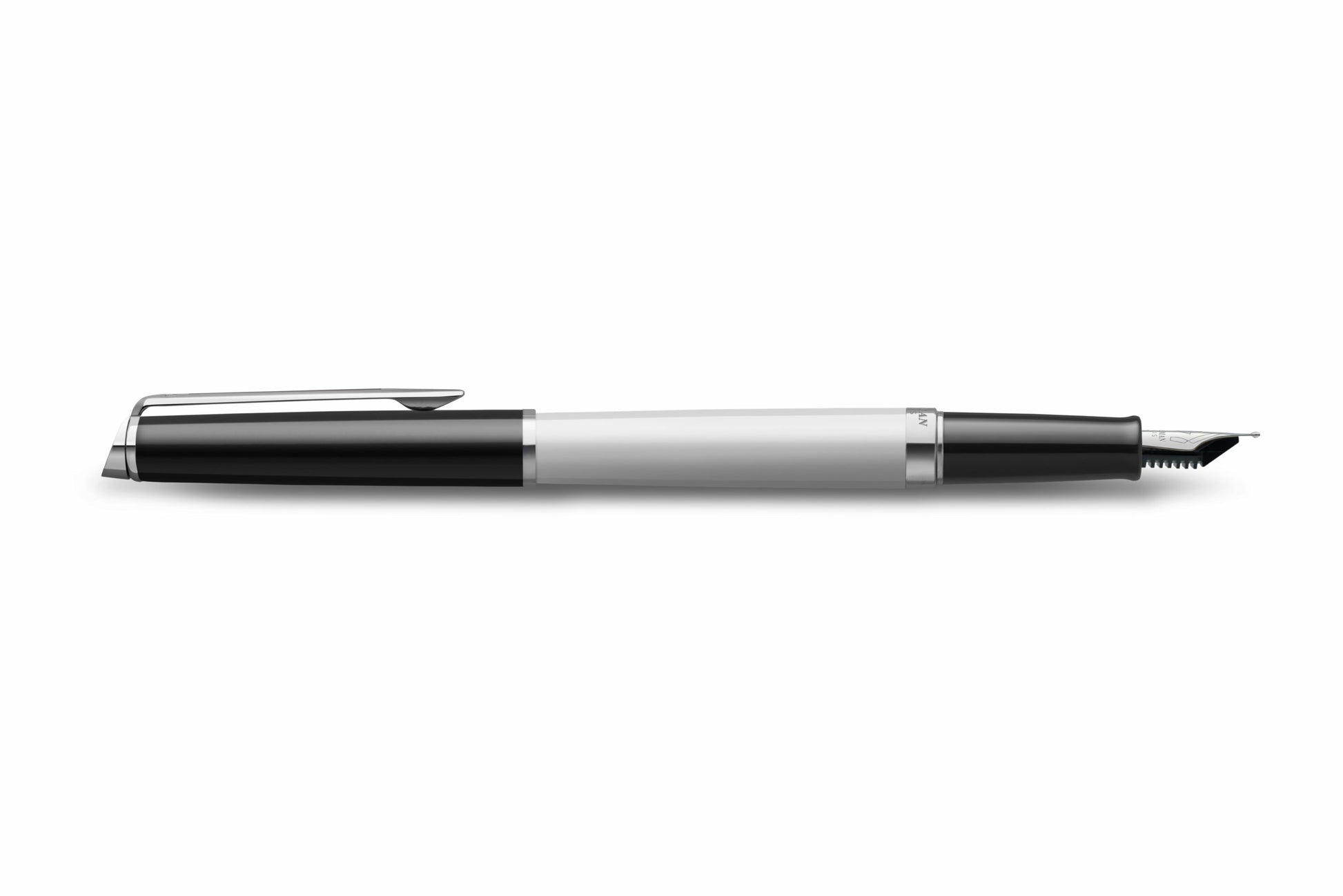 Waterman Hémisphère Colour Blocking Schwarz & Weiss – Lackoberfläche, Geschenkbox