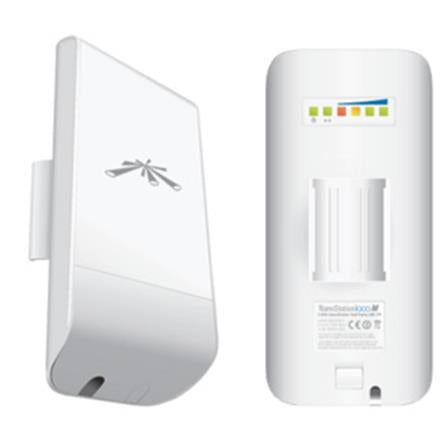 Ubiquiti NanoStation Loco M5 – 5,170–5,875 GHz Funkbrücke, 1× Fast Ethernet, PoE, 150 Mbit/s, 13 dBi, Outdoor