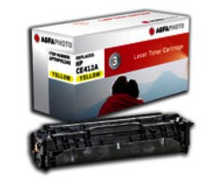 AgfaPhoto Toner CE412A – Gelb, 2600 Seiten