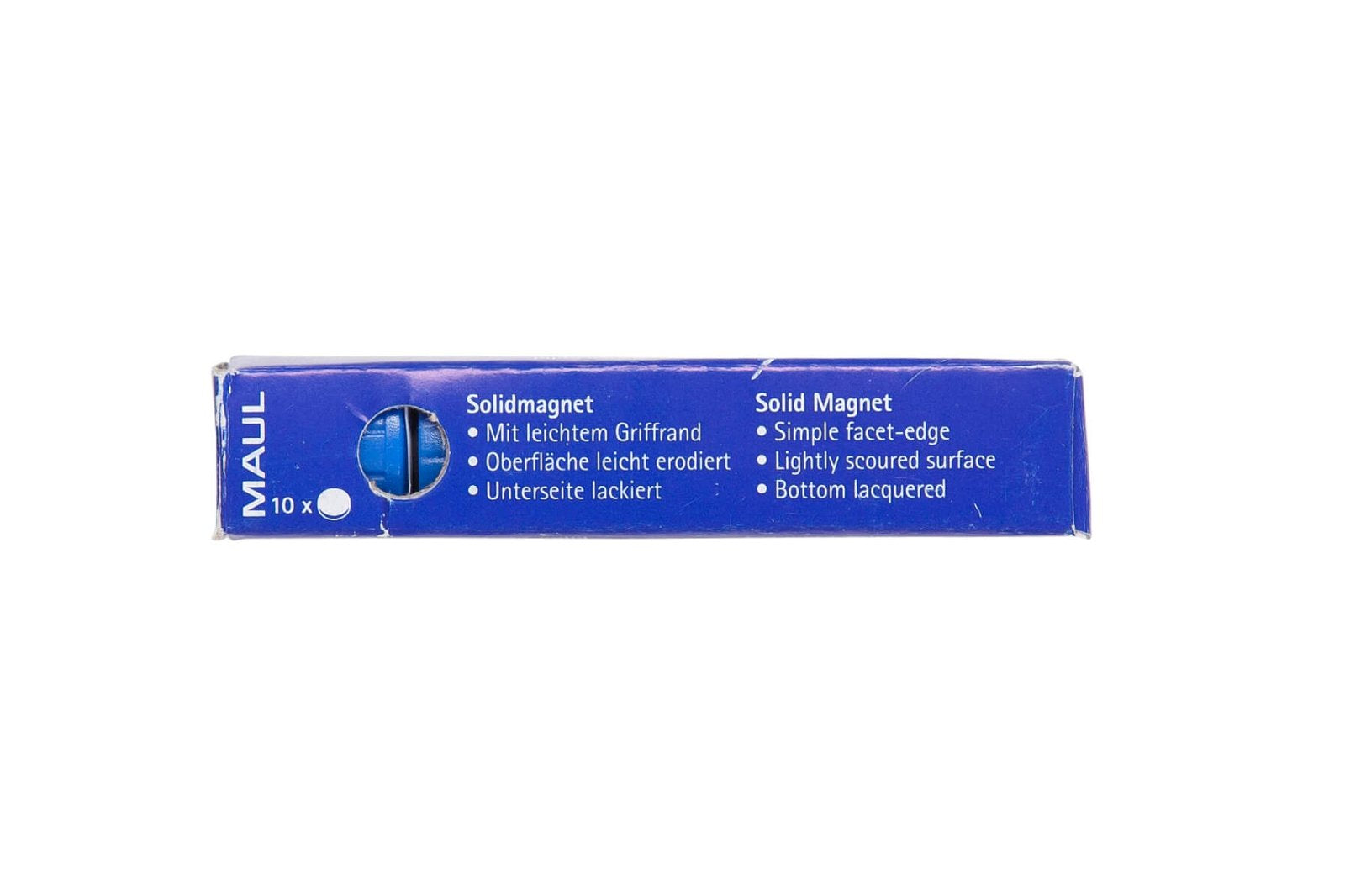 MAUL Starter-Kit, inkl. Rundmagnete Ø 15 mm, blau, Kunststoff – für Whiteboards – 10-teilig