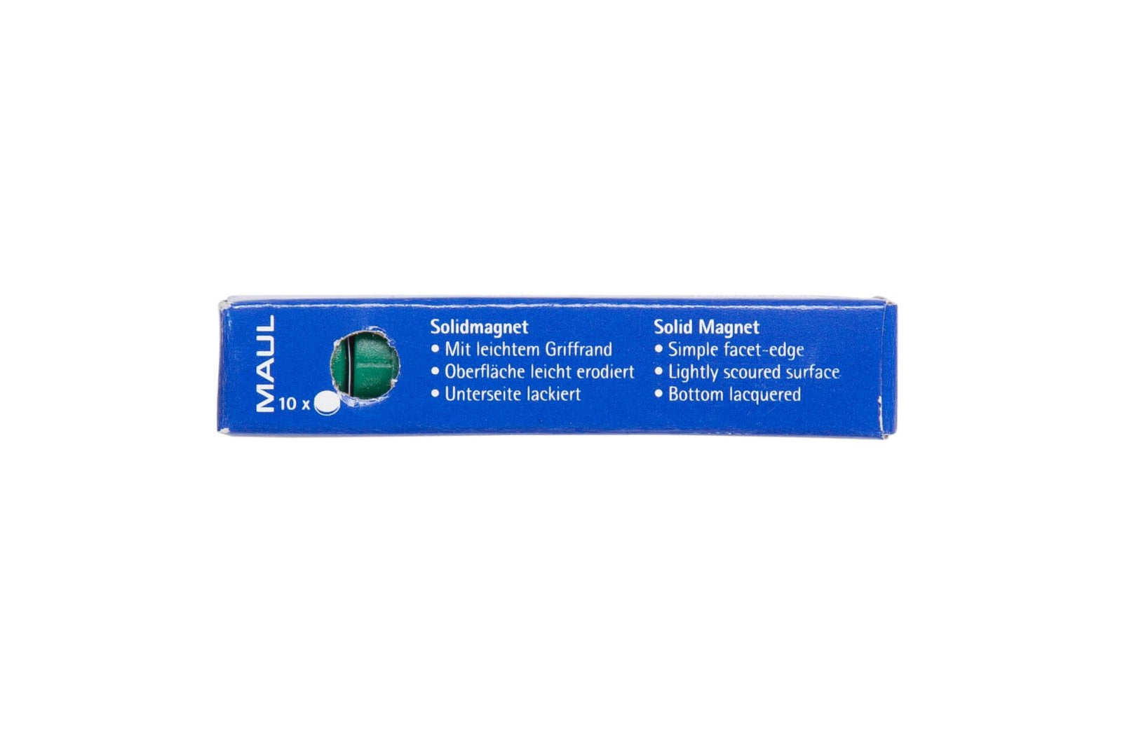 MAUL Starter-Kit – inkl. Magnete Ø 15 mm, Kunststoff, Grün – für Whiteboards – 10-teilig