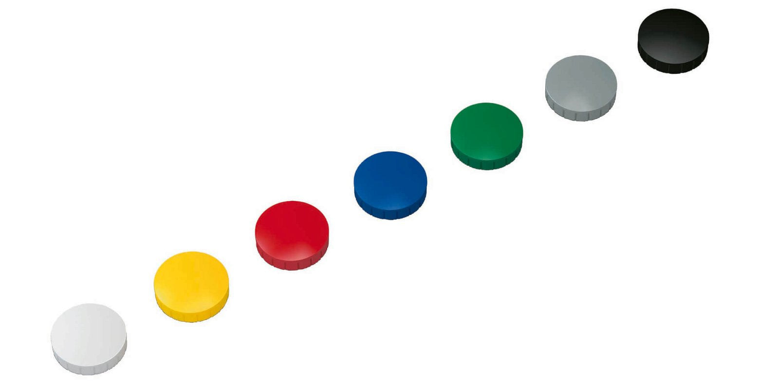 MAUL Starter-Kit, inkl. Magnete, farbig sortiert – für Whiteboards – 10-teilig