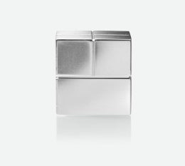 Sigel Magnetwürfel – Stahl, Silber, Cube Artverum SuperDym, 20 × 20 × 20 mm, 1 Stück
