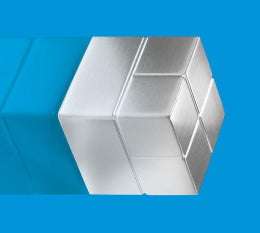 Sigel Magnetwürfel – Stahl, Silber, Cube Artverum SuperDym, 20 × 20 × 20 mm, 1 Stück