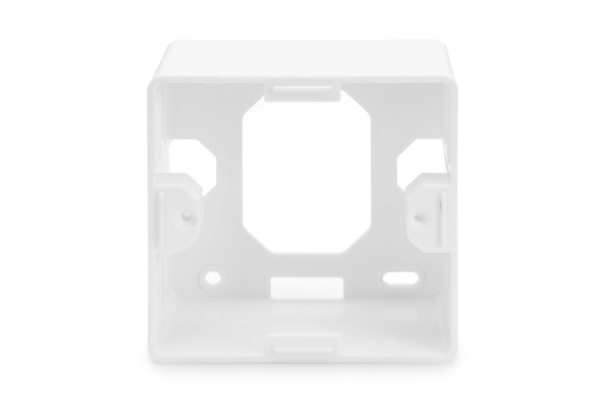 Digitus RJ-45-Kupplung – Cat 6, 2-fach, Aufputz, Weiss