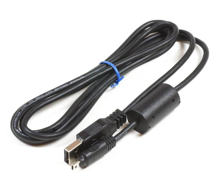 Sony 183431141 USB-A auf Micro-USB A Kabel – Schwarz – für DSCW830/B, DSCW830, DSCW730