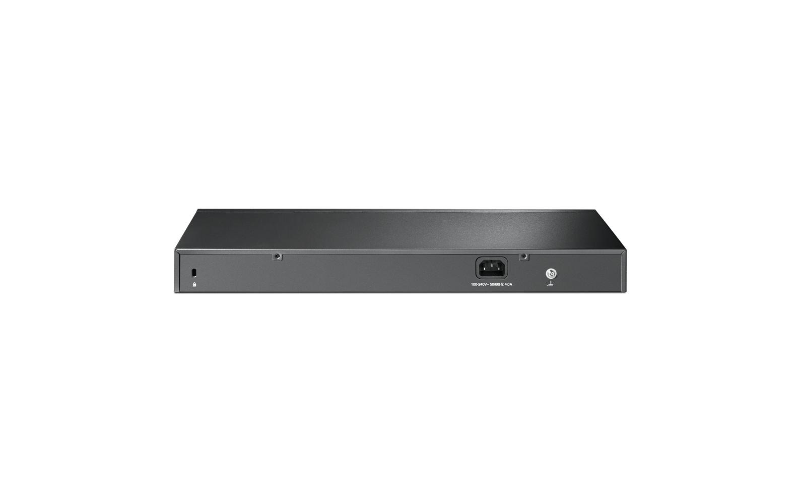 TP-Link TL-SG2428P – Verwalteter L2/L2+ Switch – 24× 1G, 4× SFP, PoE+, PoE-Budget 250 W, 19", 1U