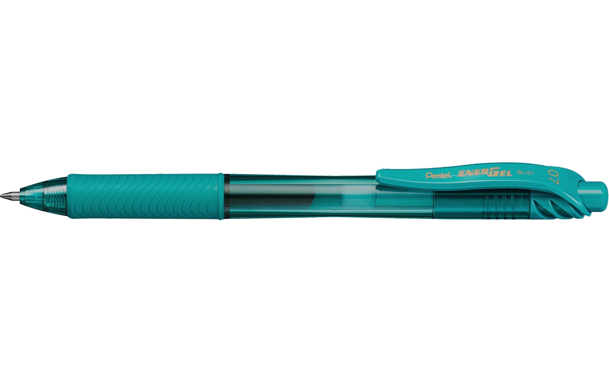 Pentel EnerGel X Gelschreiber, Druckmechanik – türkis, Spitze 0,7 mm, schnelltrocknend, nachfüllbar