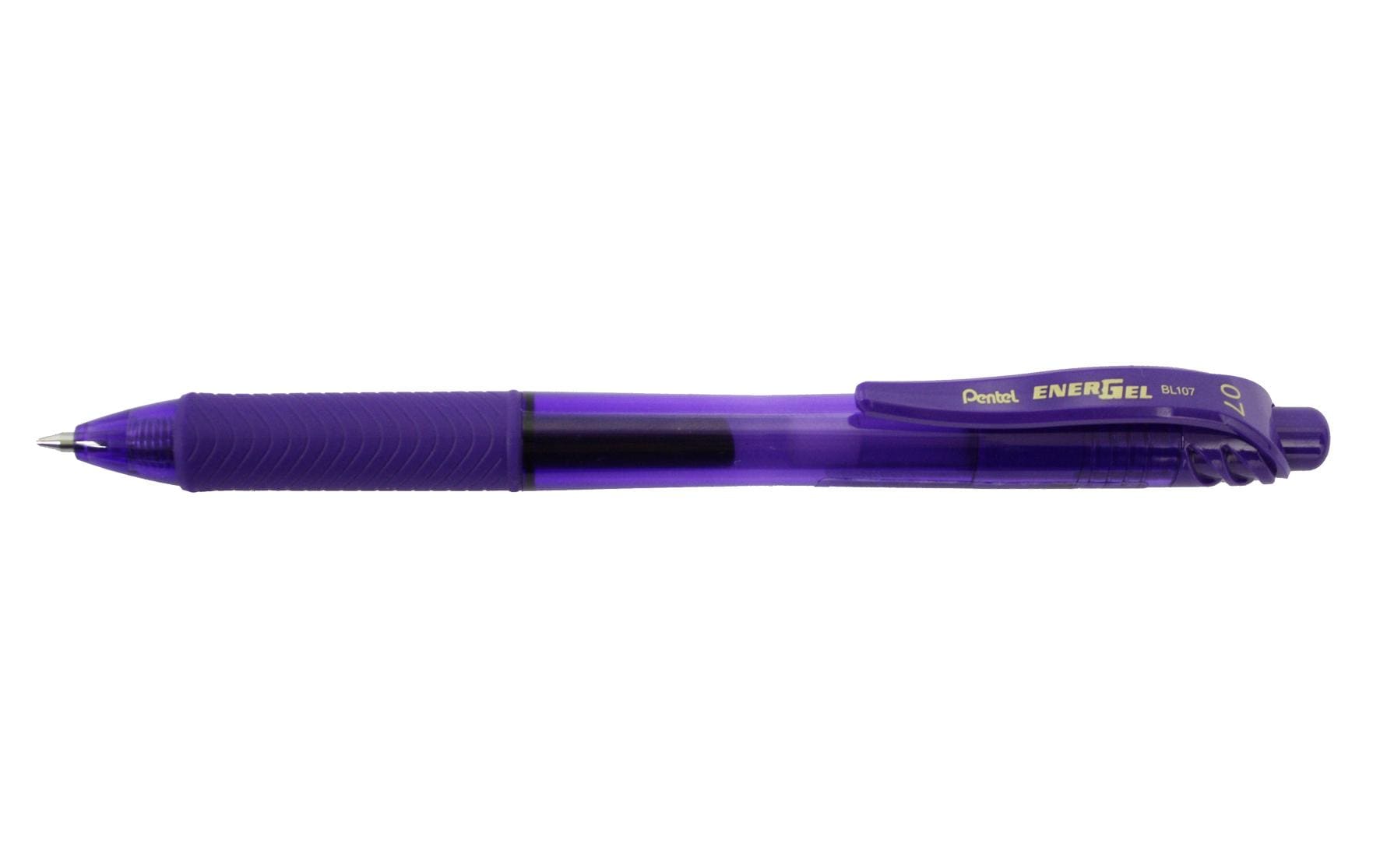 Pentel EnerGel X – Tintenroller, schnelltrocknend, Druckmechanik, 0,7 mm, Violett