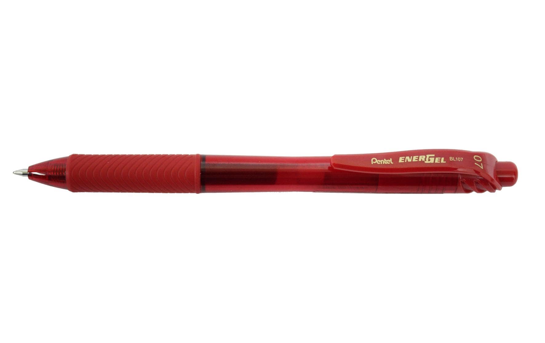 Pentel EnerGel X Gelschreiber – rot, 0,7 mm, schnelltrocknend, Druck, nachfüllbar
