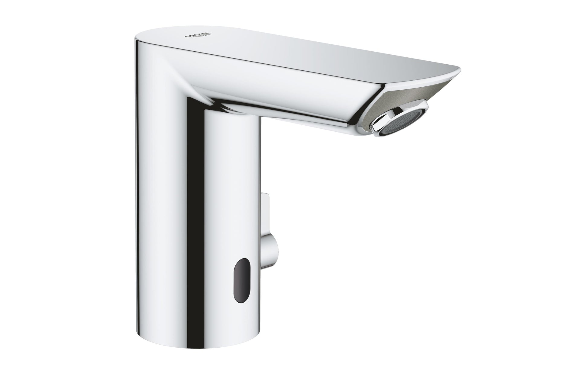 GROHE BauCosmo E WT 6V S Badebatterie – 22×36,5×10,5 cm, Messing, Wandmontiert, Chrom
