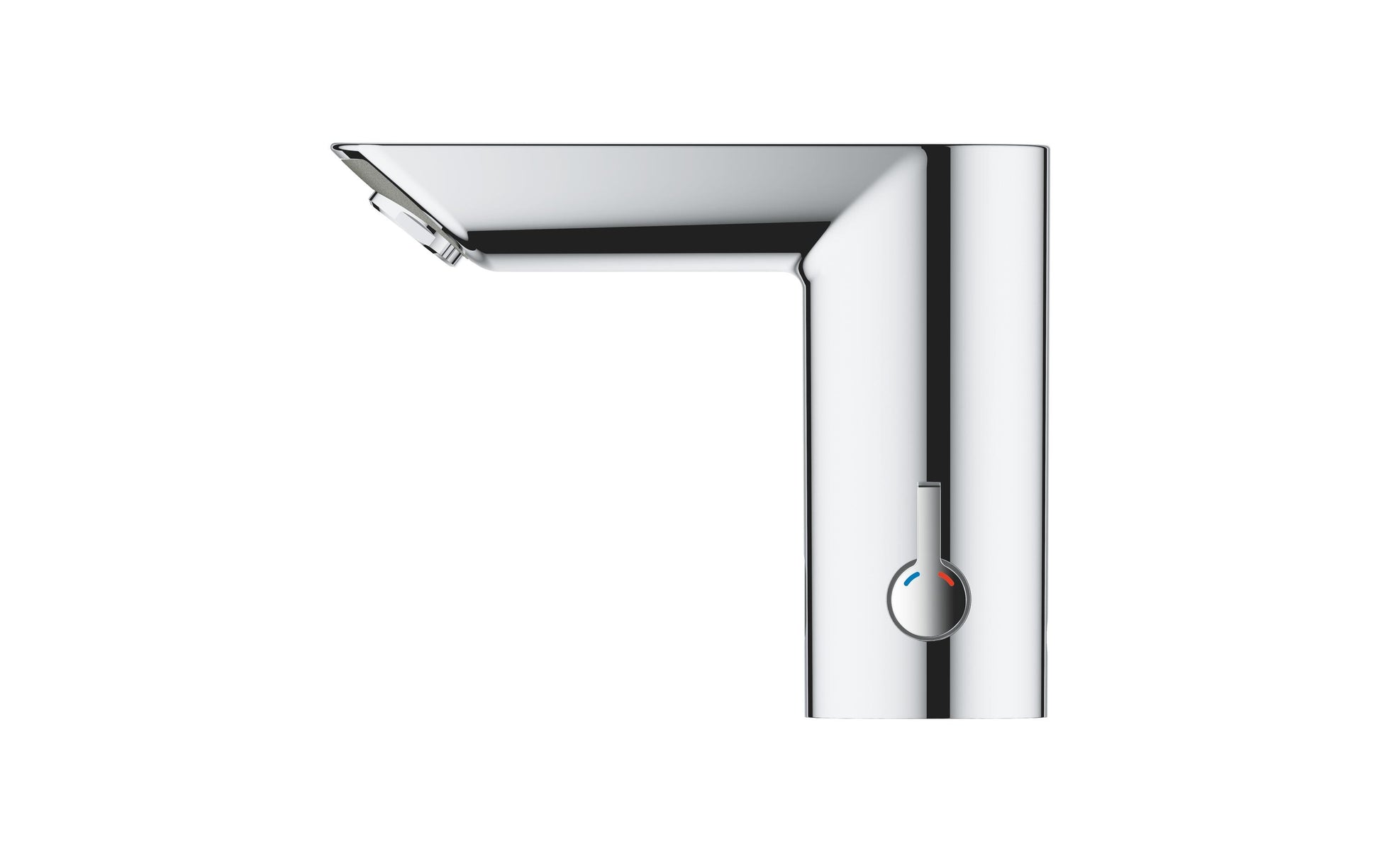 GROHE BauCosmo E WT 6V S Badebatterie – 22×36,5×10,5 cm, Messing, Wandmontiert, Chrom