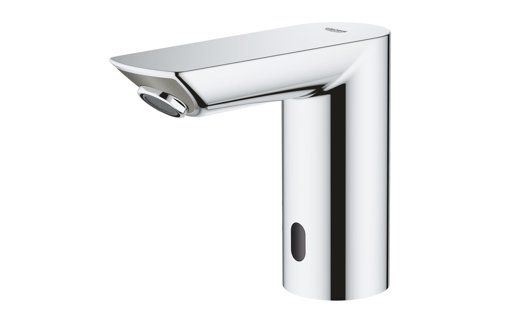 GROHE Wandarmatur Bau Cosmopolitan – 22×35×10 cm, Messing, wandmontiert, Infrarot-Elektronik, Chrom