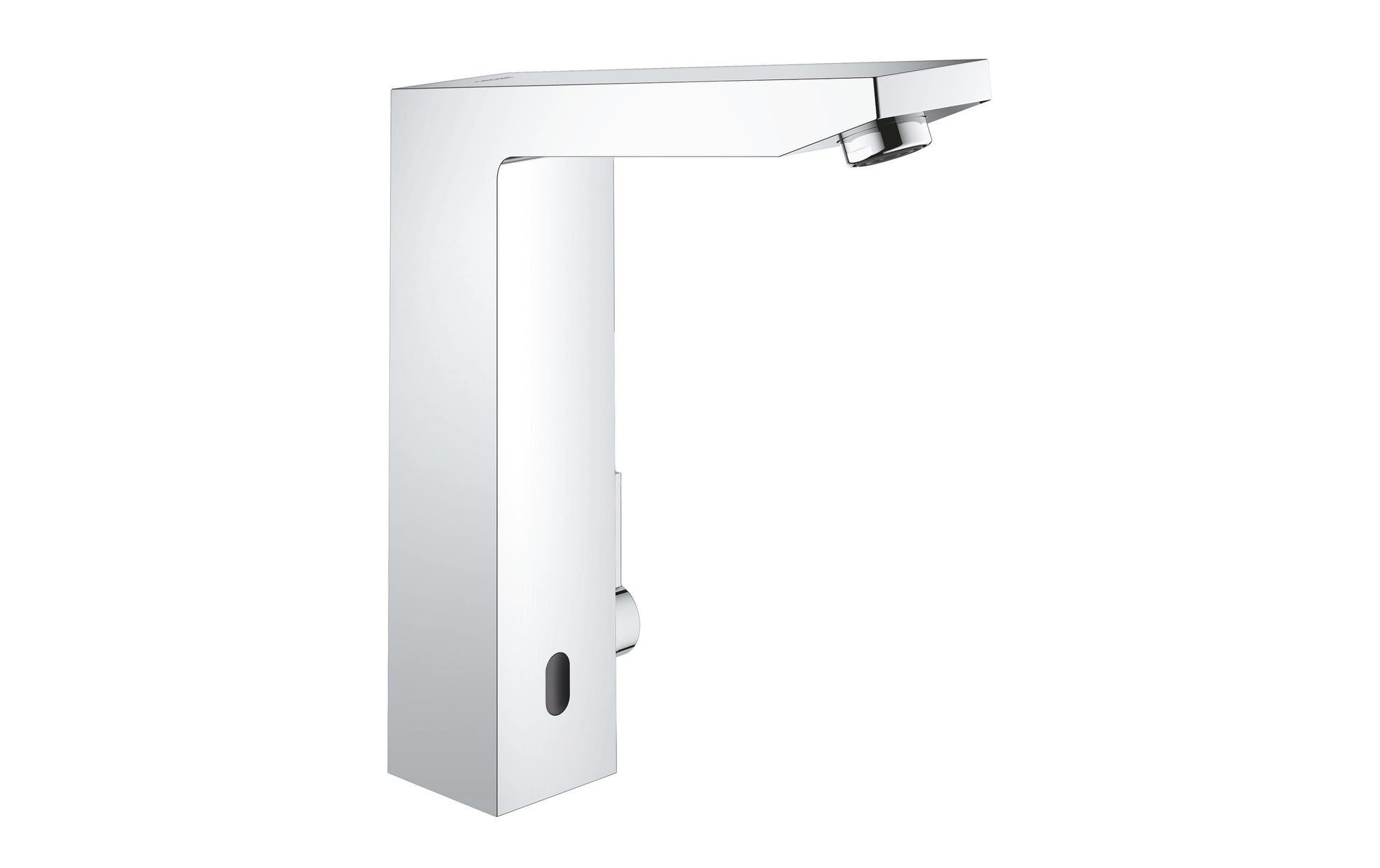 GROHE Eurocube E WT 6V L Unterputz-Badebatterie – 20,8×56×8,7 cm, Messing, Infrarot-Elektronik, Chrom