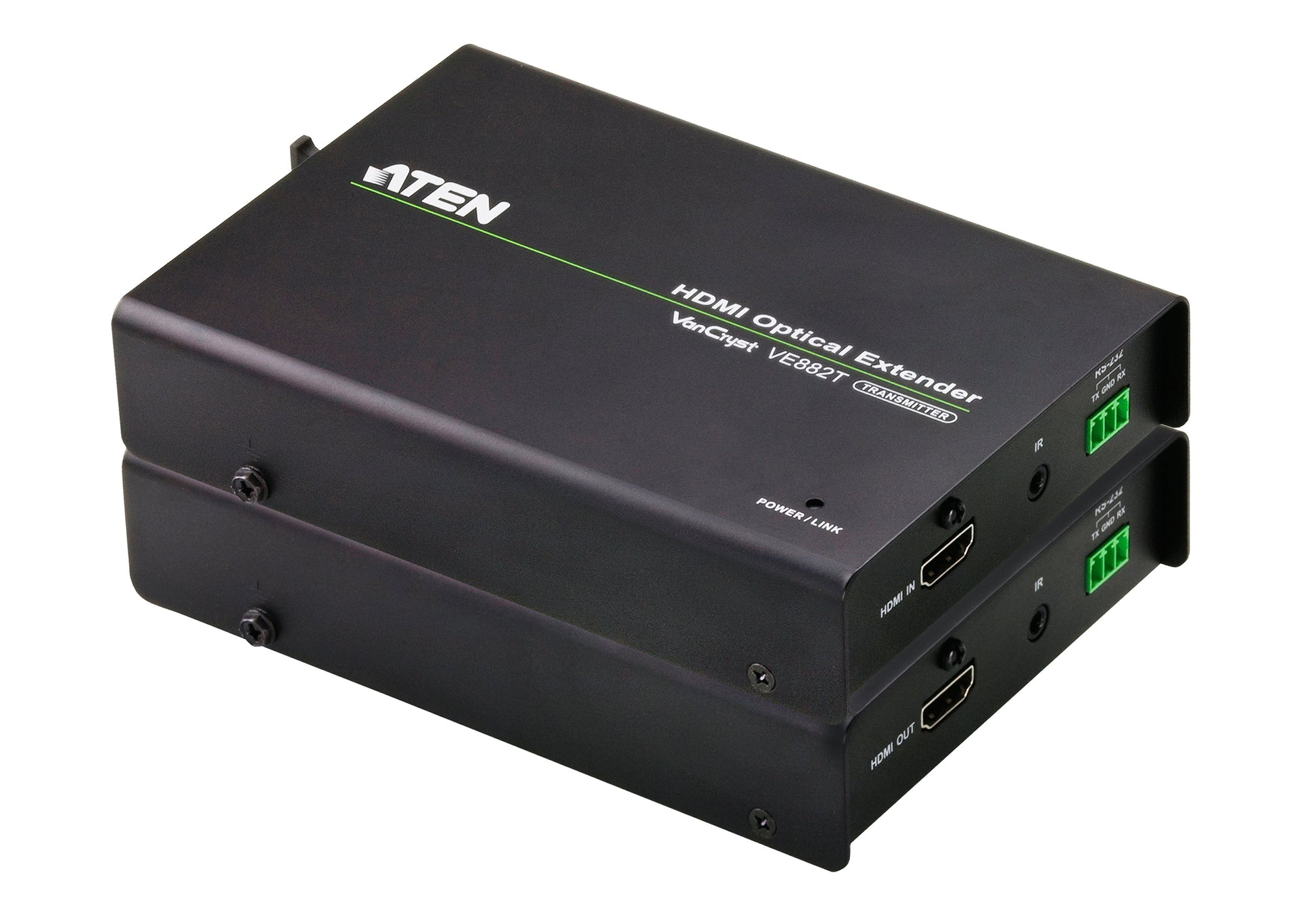 ATEN VE882 – HDMI-Extender – Full HD (1080p), 600 m, RS-232 – Schwarz, Set