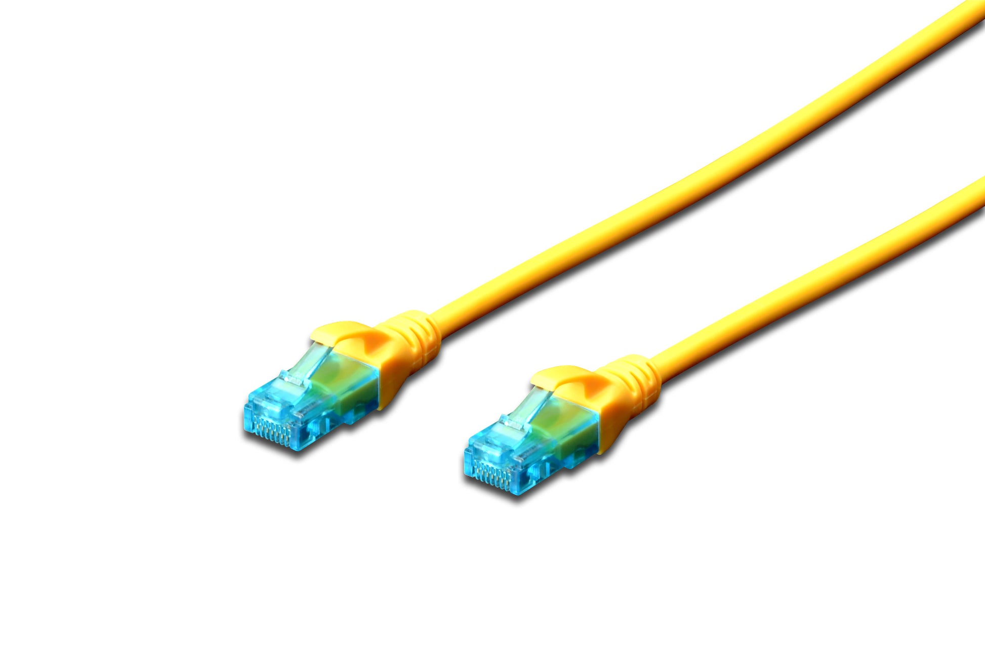 Digitus CAT 5E Patchkabel – 2 m, Gelb, ungeschirmt